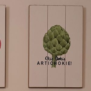 Heather Myers Okie Dokie Artichokie Wall Hanging